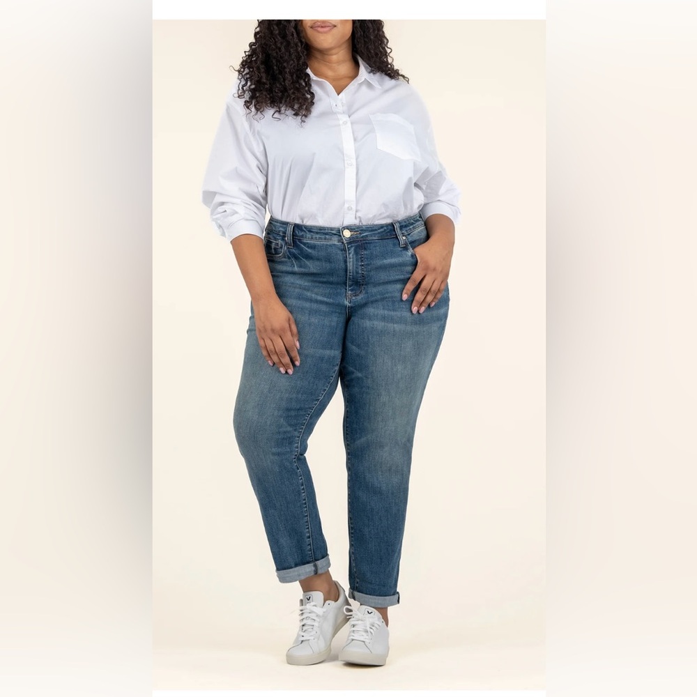 NWT Kut From the Kloth Catherine High Rise Boyfriend - Size 20W